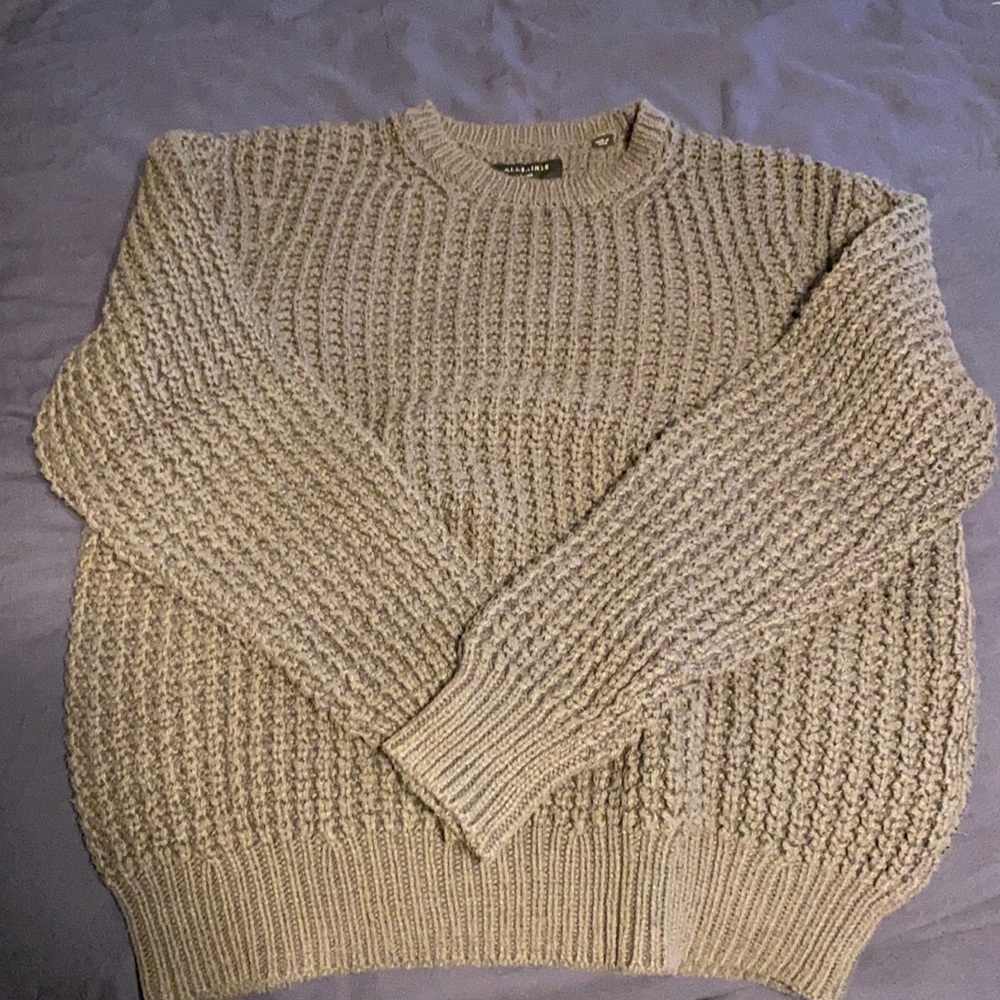 ALLSAINTS Crew Chunky Knit Sweater